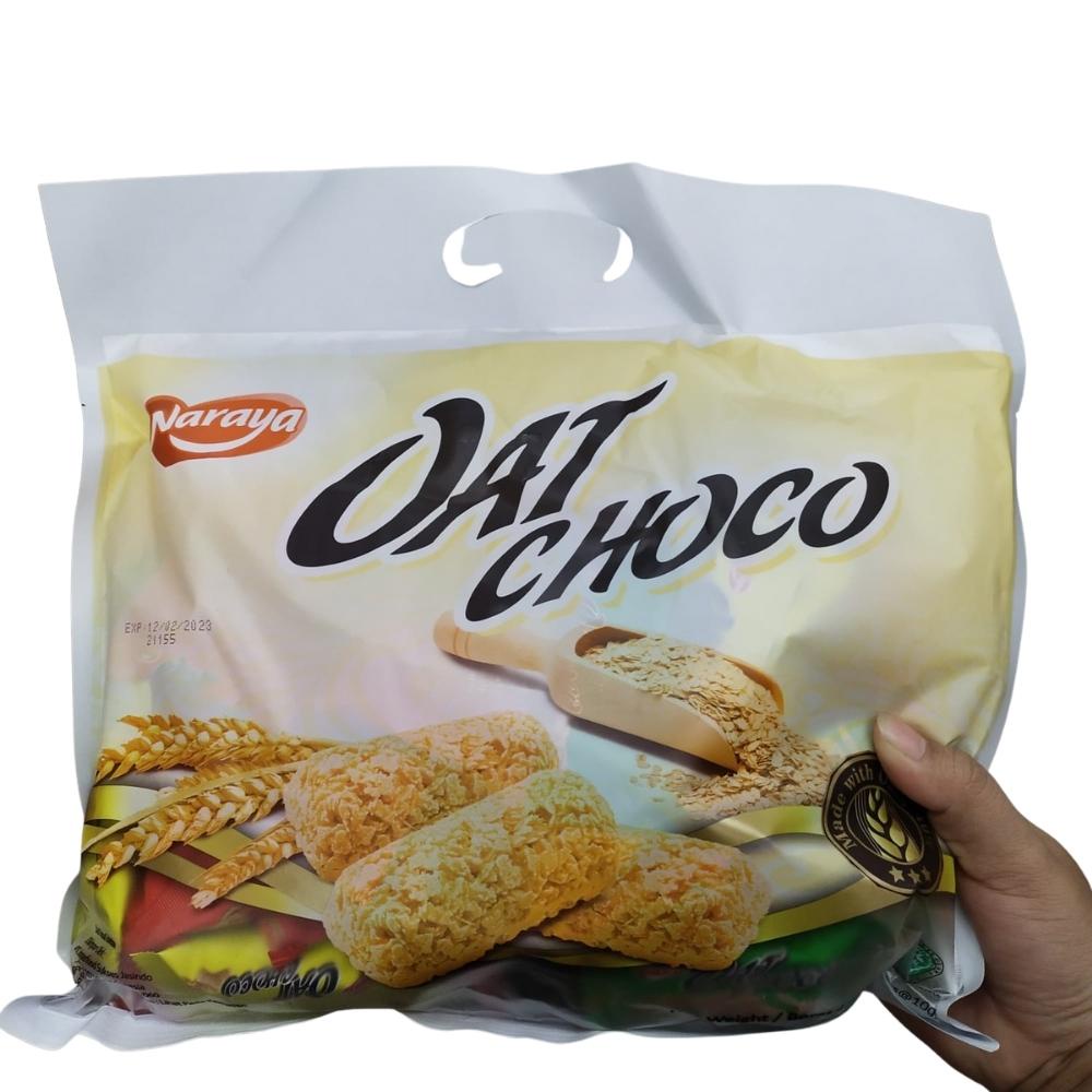 Jual Oat Choco Naraya Makanan Snack Ringan 400gr isi 40pcs @10gr ...
