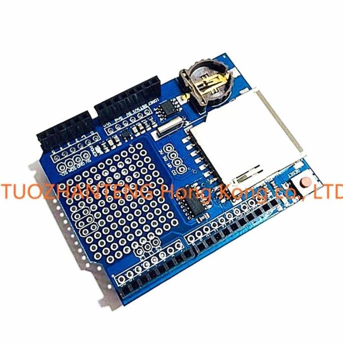 Jual ORIGINAL - Logging Recorder Data Logger Module Shield V1.0 for ...