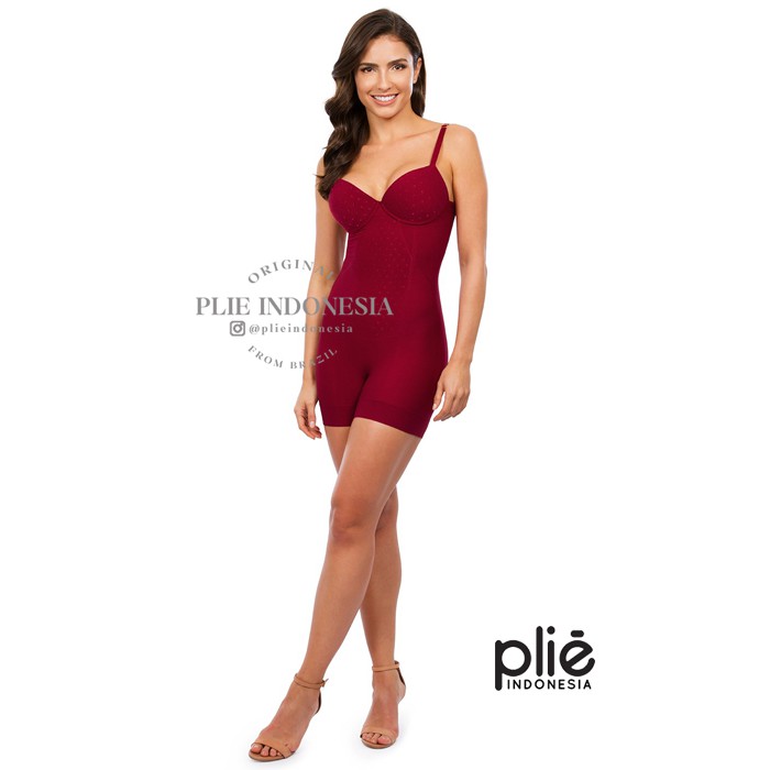 Jual PLIE BODY BOXER GLAM (BORDEAUX) | Shopee Indonesia