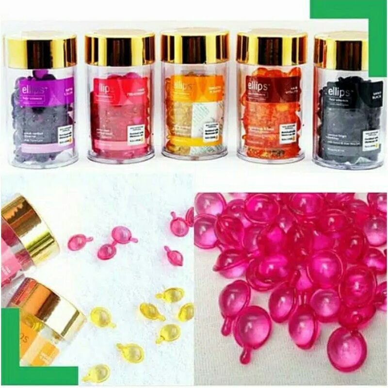 Jual ELIPS HAIR VITAMIN BOTOL ISI 50 CAPSUL /1ML Saset Isi 6 | Shopee ...