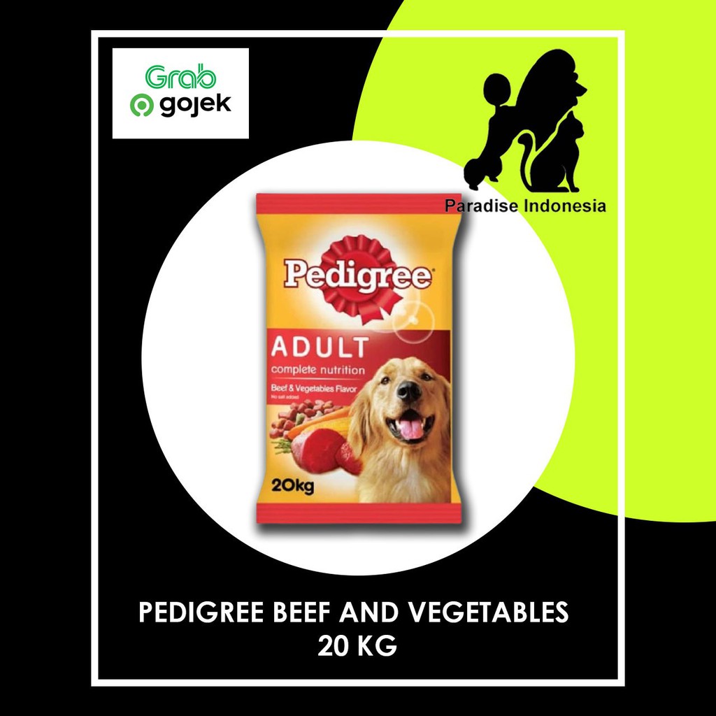 Harga best sale pedigree 20kg