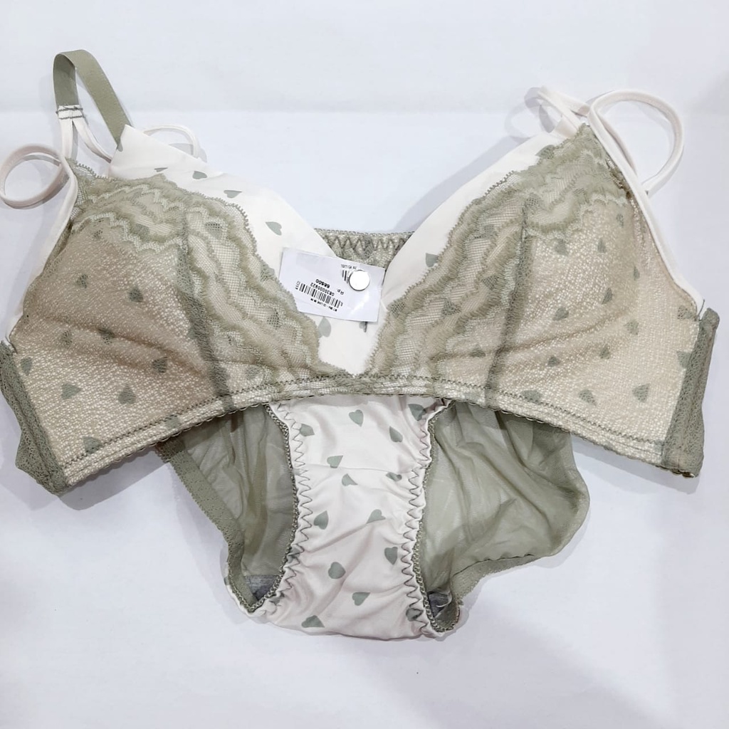 Jual 1K Surabaya Bra Wanita Set P196 BH Set Celana Dalam Motif Renda Tanpa  Kawat Lingerie Pakaian Dalam Wanita