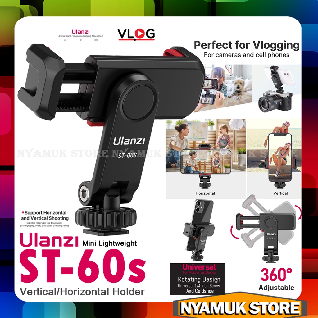 ULANZI Soporte De Trípode Para Teléfono ST-06S, Adaptador Universal De - Foto 5