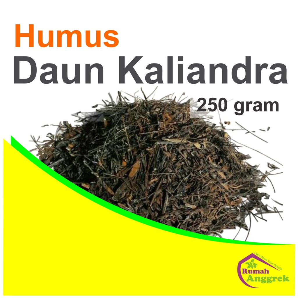 Jual Media Tanam Humus Daun Kaliandra 250 gram anggrek aglonema steril ...