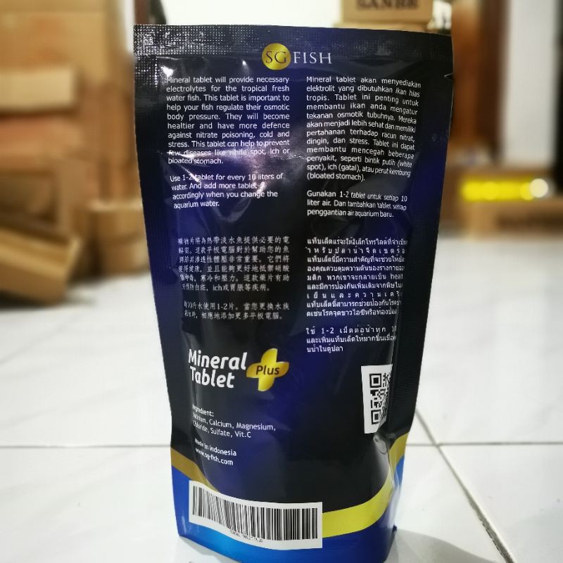 Jual Fish Mineral Tablet Plus Vitamin C | Shopee Indonesia