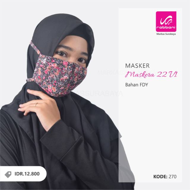 Jual Maskera Masker Rabbani 22 V1 (headloop tali) | Shopee Indonesia