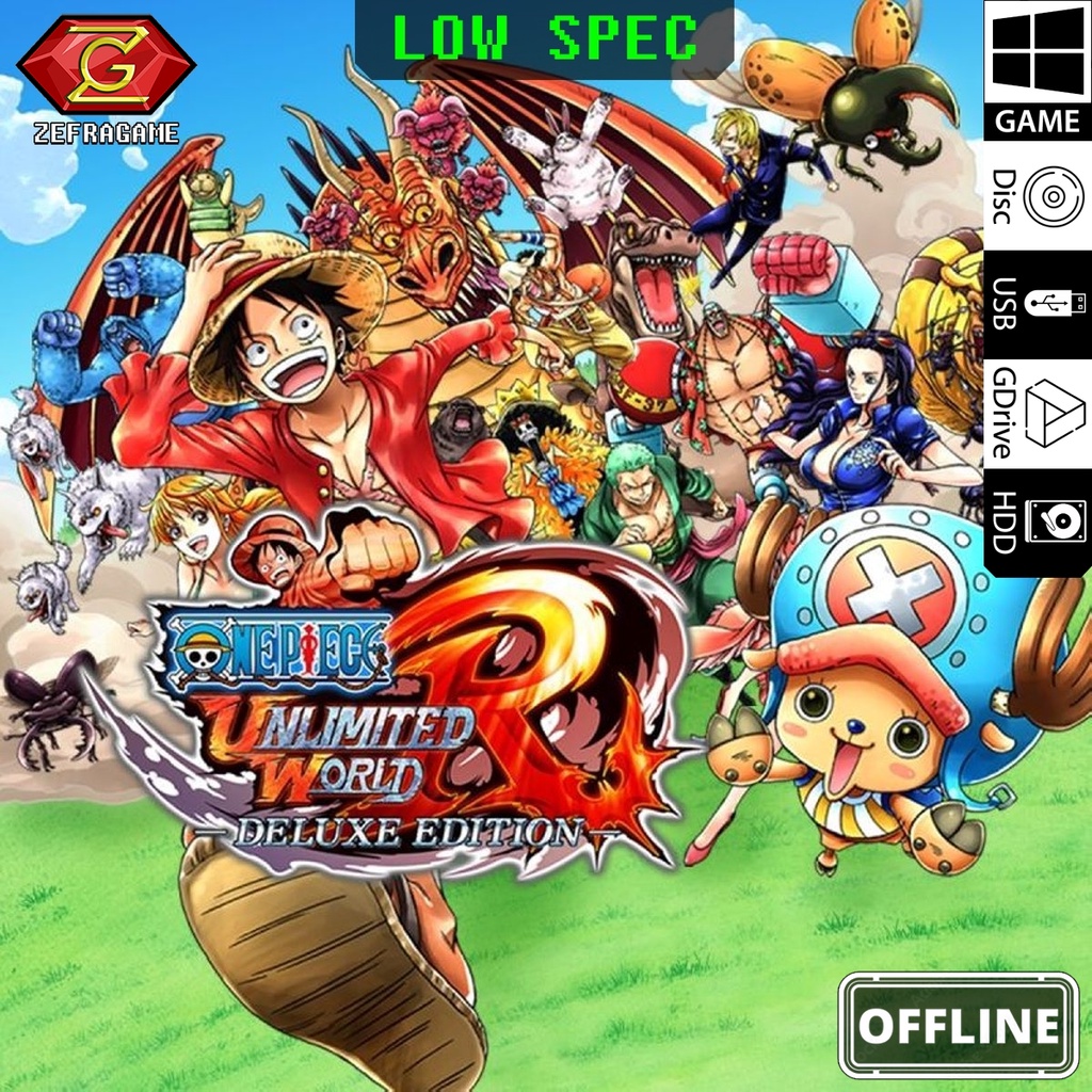 Jual ONE PIECE Unlimited World Red Deluxe Edition PC Full Version