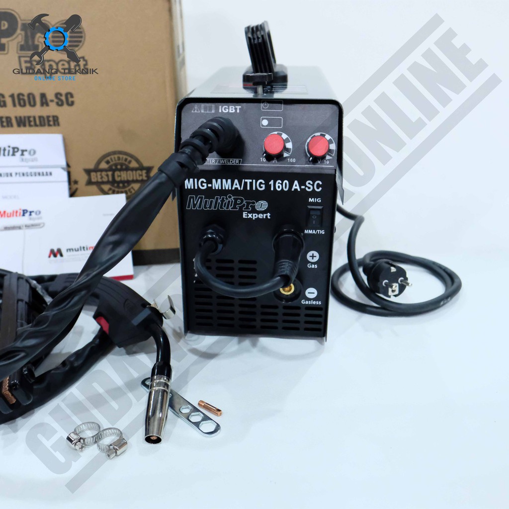 Jual Mesin Las Multipro Mig Mma Tig 160 A Sc Mesin Las 3 In 1 Las Mig