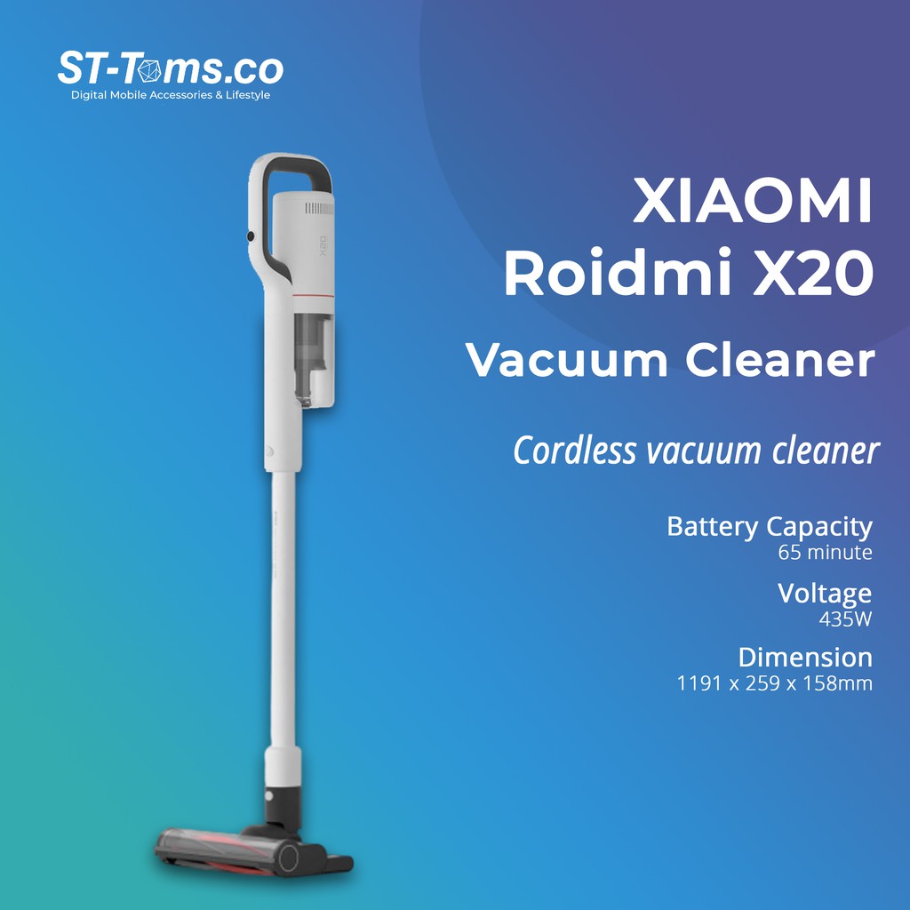 Jual Roidmi Cordless Vacuum Cleaner X20 Shopee Indonesia