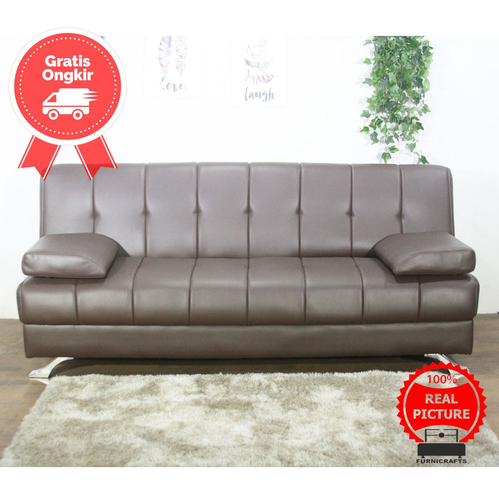 Jual [PREMIUM] SOFA BED BONIA / SOFABED SOFA MULTI FUNGSI SOFA TEMPAT ...