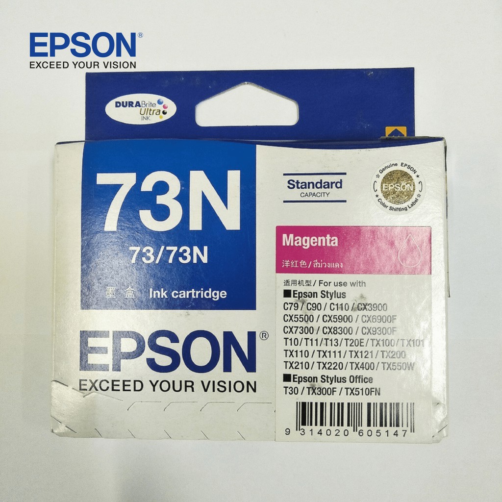 Epson Cartridge 73N Magenta Tinta Printer Original (2)