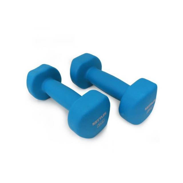 Jual Dumble KETTLER 3kg Karet Neoprene Dumbell Dumbel Original 6kg/pair ...