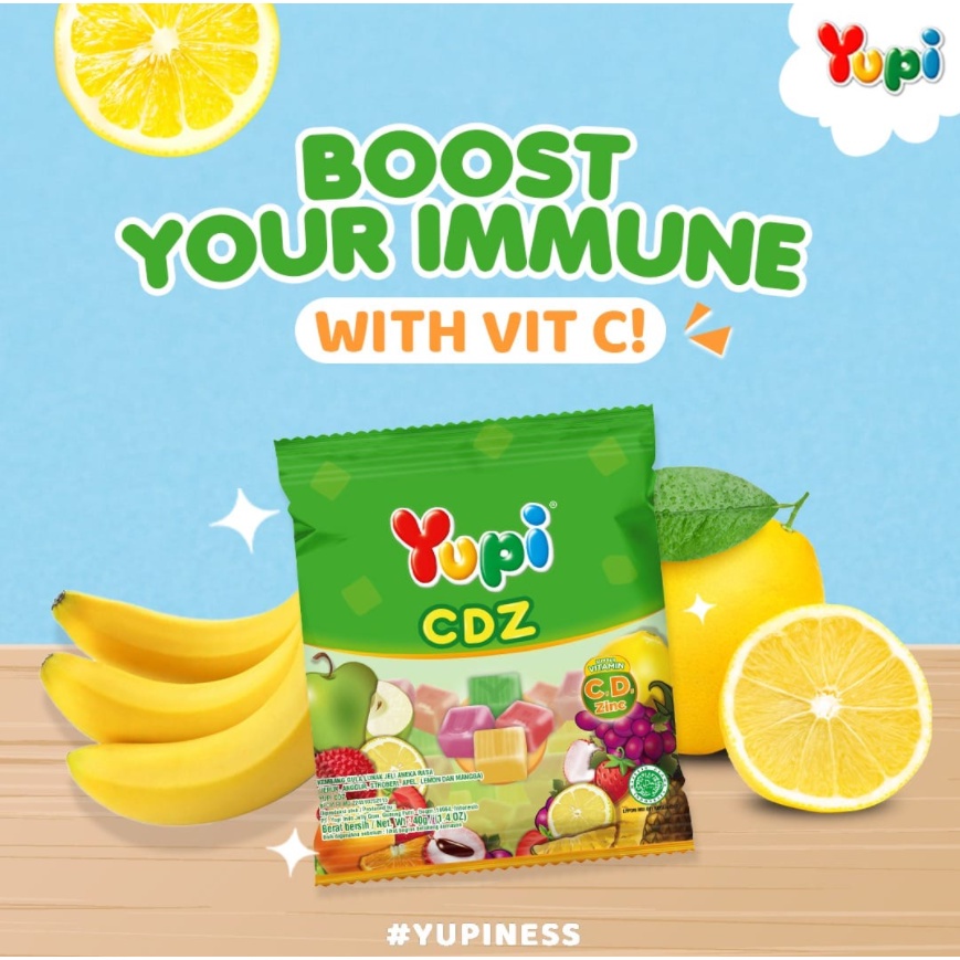Jual YUPI CDZ 12*12gr / YUPI CDZ / PERMEN YUPI / YUPI | Shopee Indonesia