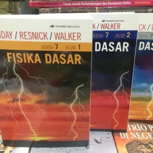 Jual PAKET 3 BUKU FISIKA DASAR EDISI 7 JILID 1 2 3 HALLIDAY RESNICK ...