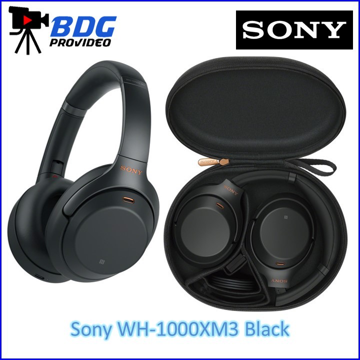 Jual Sony WH 1000XM3 Wireless Headphones WH 1000XM3 WH1000XM3 WH1000 Hitam Shopee Indonesia