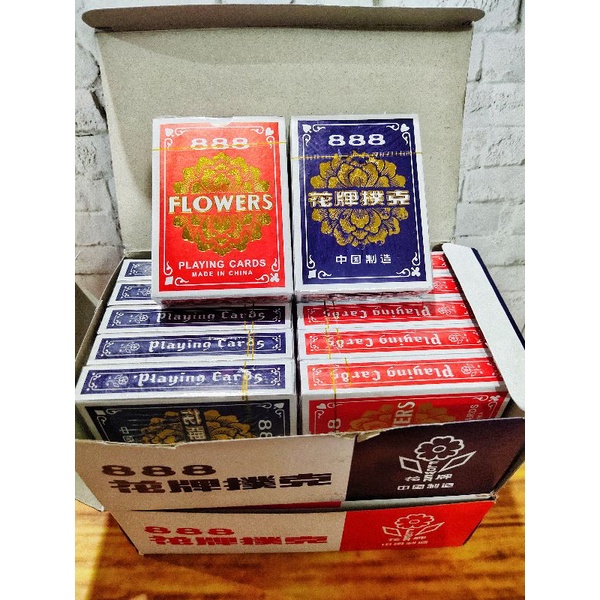 Jual Kartu Remi 888 Flowers (1 pack isi 12) | Shopee Indonesia