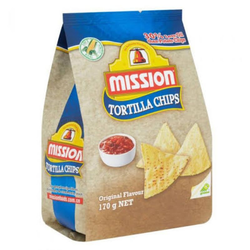 Jual MISSION TORTILLA CHIPS ORIGINAL 170GR | Shopee Indonesia