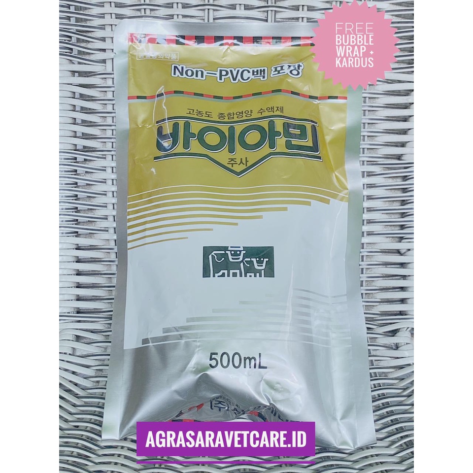 Jual Viamin infus 500ml (vitamin asam amino mineral INFUS) | Shopee ...