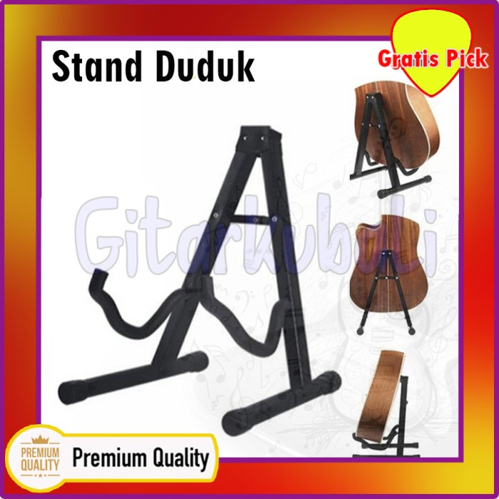 Jual Stand Duduk Gitar Dudukan Gitar Kokoh Kuat Solid Shopee Indonesia