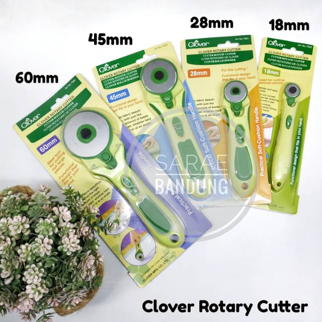 Jual Clover Rotary Cutter/Roller Pemotong Kain/18mm 28mm 45mm