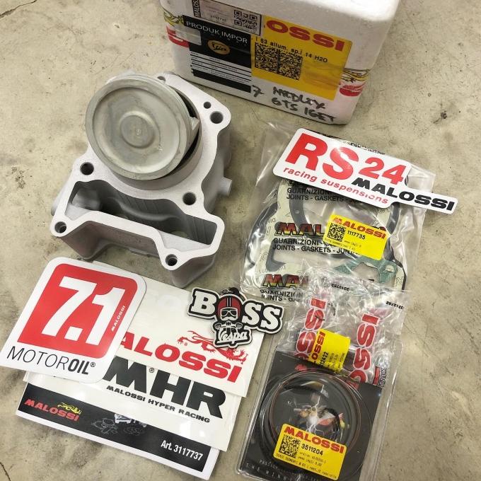 Jual Bore Up Kit Malossi 183cc Vespa GTS 150 Iget Piaggio Medley