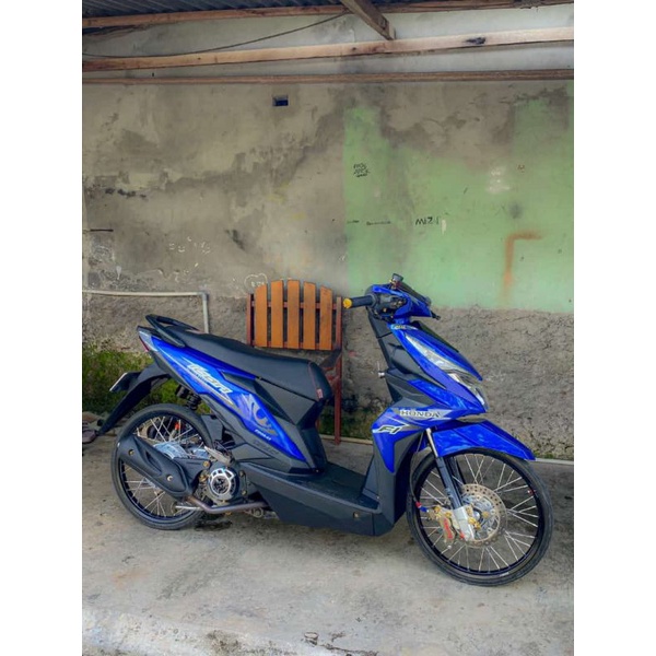 Jual STRIPING/STICKER BEAT NEW ESP ICON XSITE THAILAND DESIGN SIMPEL ...
