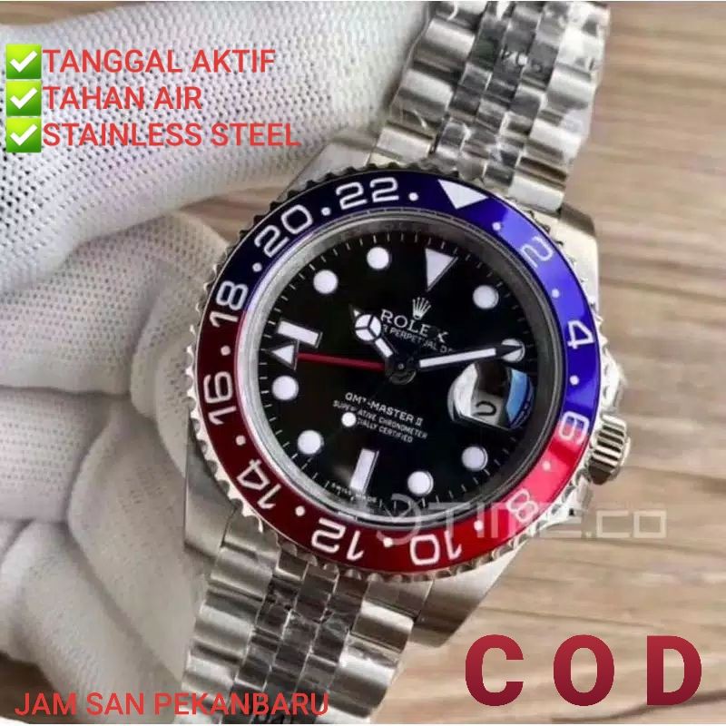 Jual JAM TANGAN PRIA MODEL ROLEX ORIGINAL EXCLUSIVE PREMIUM TERLARIS ...