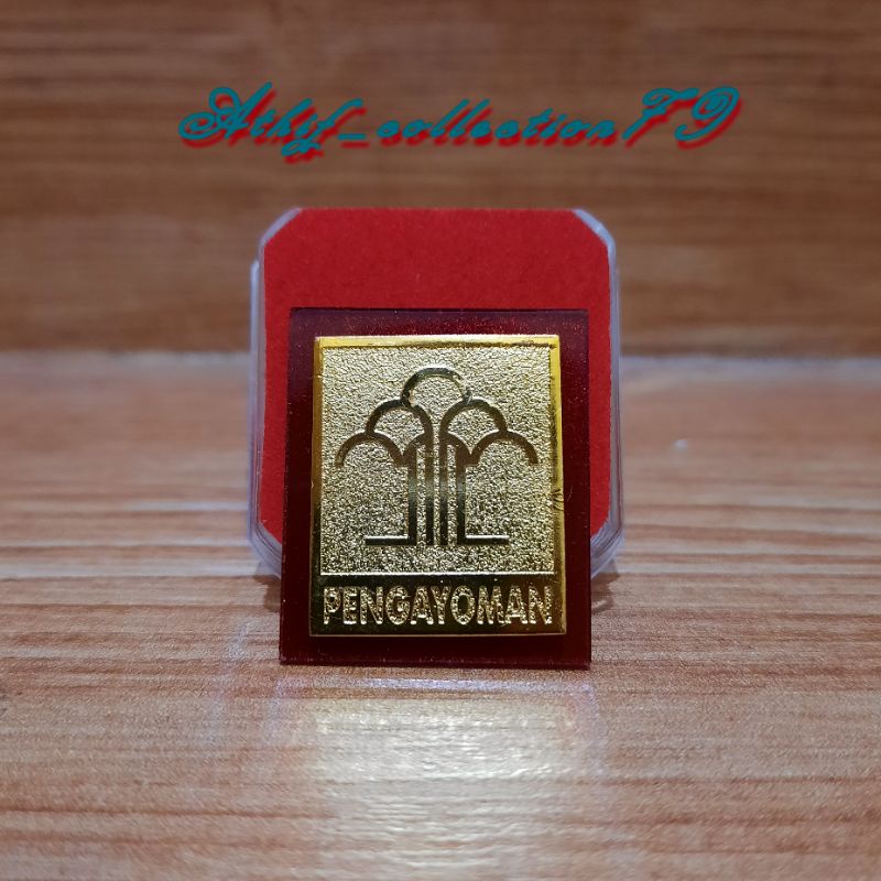 Jual Pin Kemenkumham Akrilik Pin Pengayoman Kuningan Magnet Box Pin   A3e98bebc55c29dfd53cb9b1d87d2c01