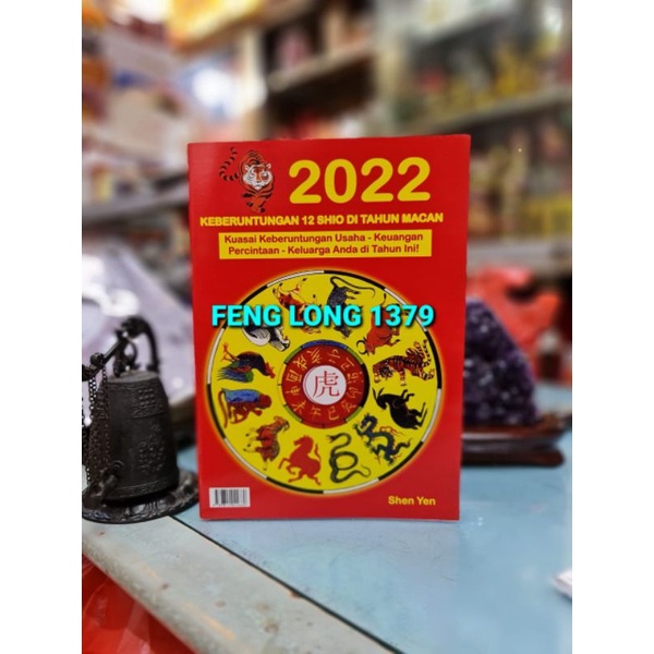 Jual Buku Ramalan Shio 2022 Keberuntungan 12 Shio Di Tahun MACAN ...