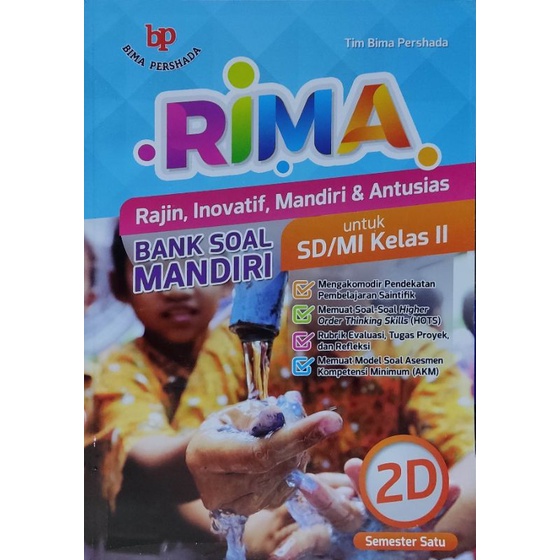 Jual Buku SD / MI Rima Kelas 2 D Bima Persada | Shopee Indonesia