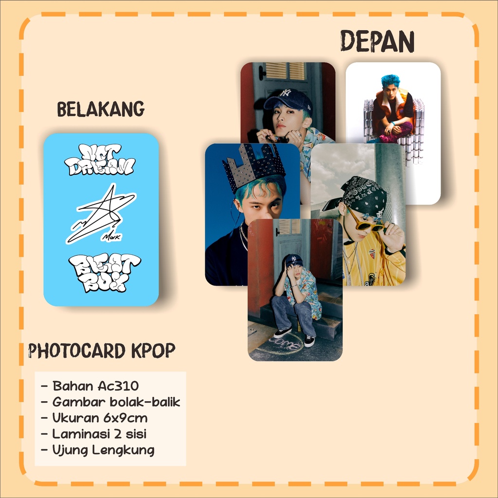 Jual PHOTOCARD BEATBOX NCT DREAM 1 SET ISI 5 PCS | Shopee Indonesia