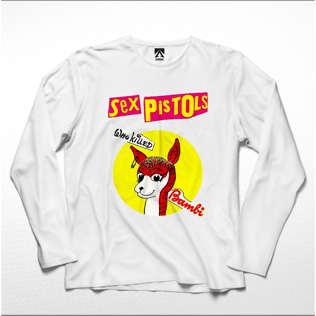 Jual Kaos Band Sex Pistols Who Killed Bambi Tshirt Musik Punk Rock