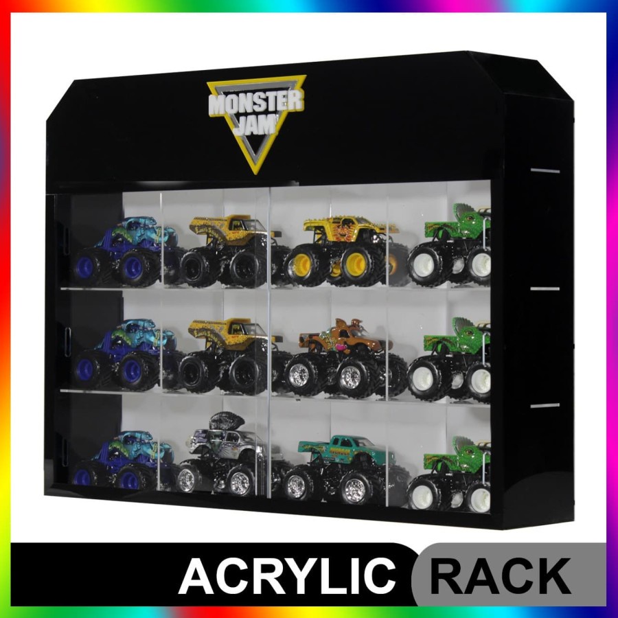 Jual Rak Akrilik Hotwheels Monster Truck isi 12 | Shopee Indonesia