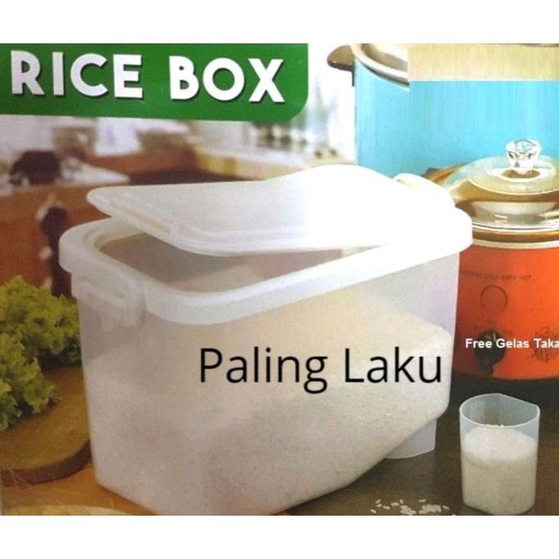 Jual box beras serbaguna, mini rice box asvita 5 kg dan 10 kg | Shopee ...