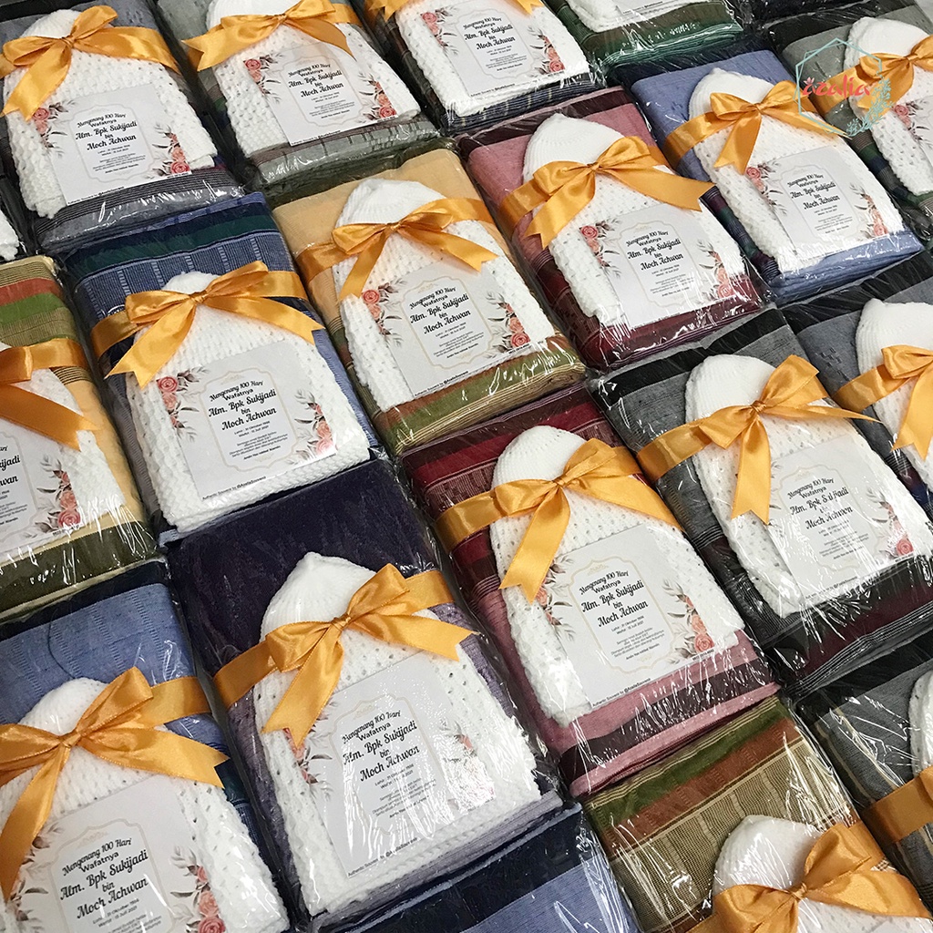 Jual Hampers Sarung Peci Rajut Hampers Lebaran Idul Fitri Souvenir ...