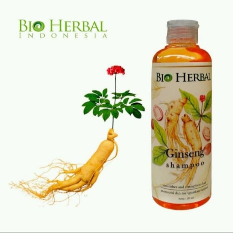 Jual Bio herbal Shampoo - Bio Herbal Ginseng Shampoo - Bioherbal ...