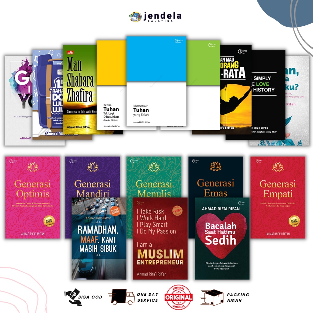 Jual Buku Motivasi Islami Ahmad Rifai Rifan Tuhan Maaf Kami Sedang Sibuk Jangan Menikah Sebelum 9782