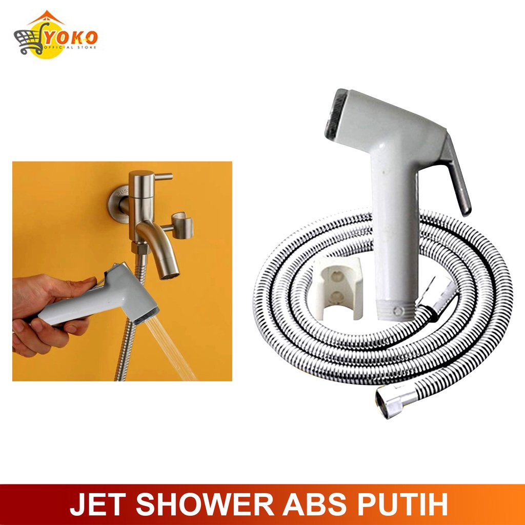 Jual Jet Shower Jet Shower Putih Jet Shower Kamar Mandi Semprotan Toilet Duduk Shopee 1048