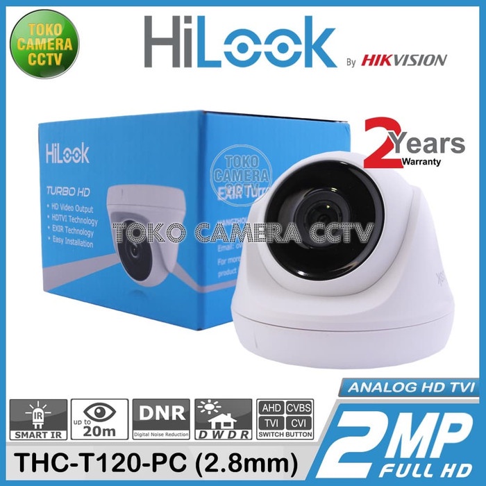 Jual New Kamera Cctv Indoor 2mp Hilook Thc T120 Pc Shopee Indonesia