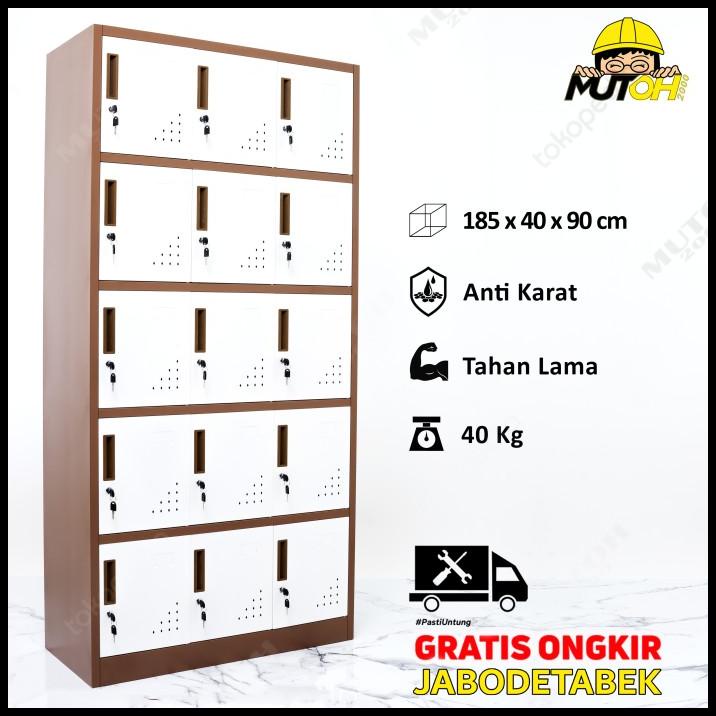 Jual Loker Besi Locker Besi 15 Pintu | Shopee Indonesia