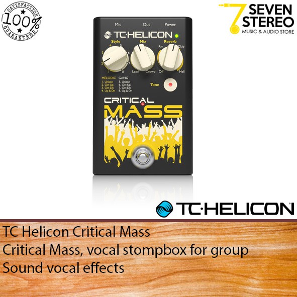 Jual TC Helicon Critical Mass Vocal Effect | Shopee Indonesia