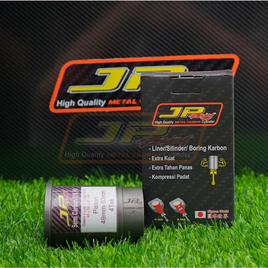 Jual JP RACING CARBON LINER boring type SEMI CARBON 318hv (SC)4TAK ...