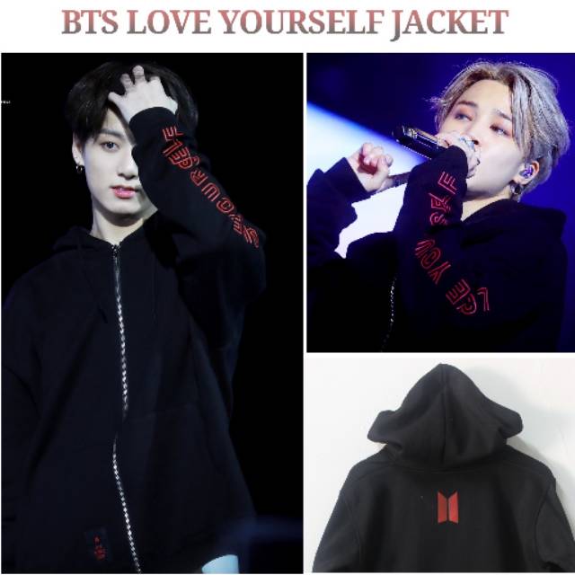 JAKET BTS LOVE YOURSELF
