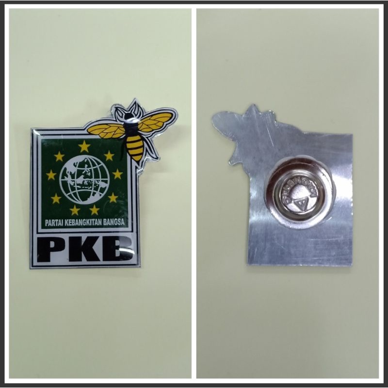 Jual PIN PARTAI KEBANGKITAN BANGSA FIBER MAGNET PIN PKB FIBER MAGNET ...