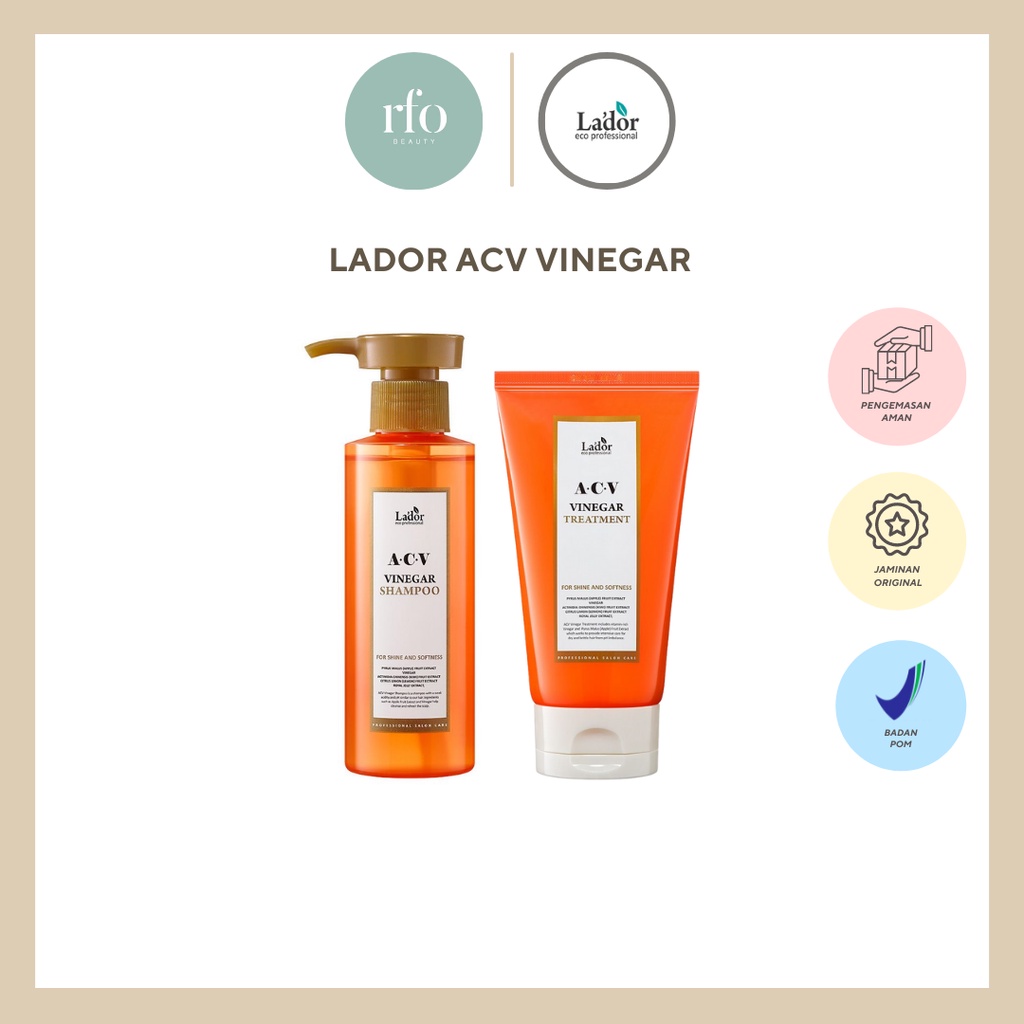 Jual Lador ACV Vinegar (Shampoo Conditioner) Shopee Indonesia