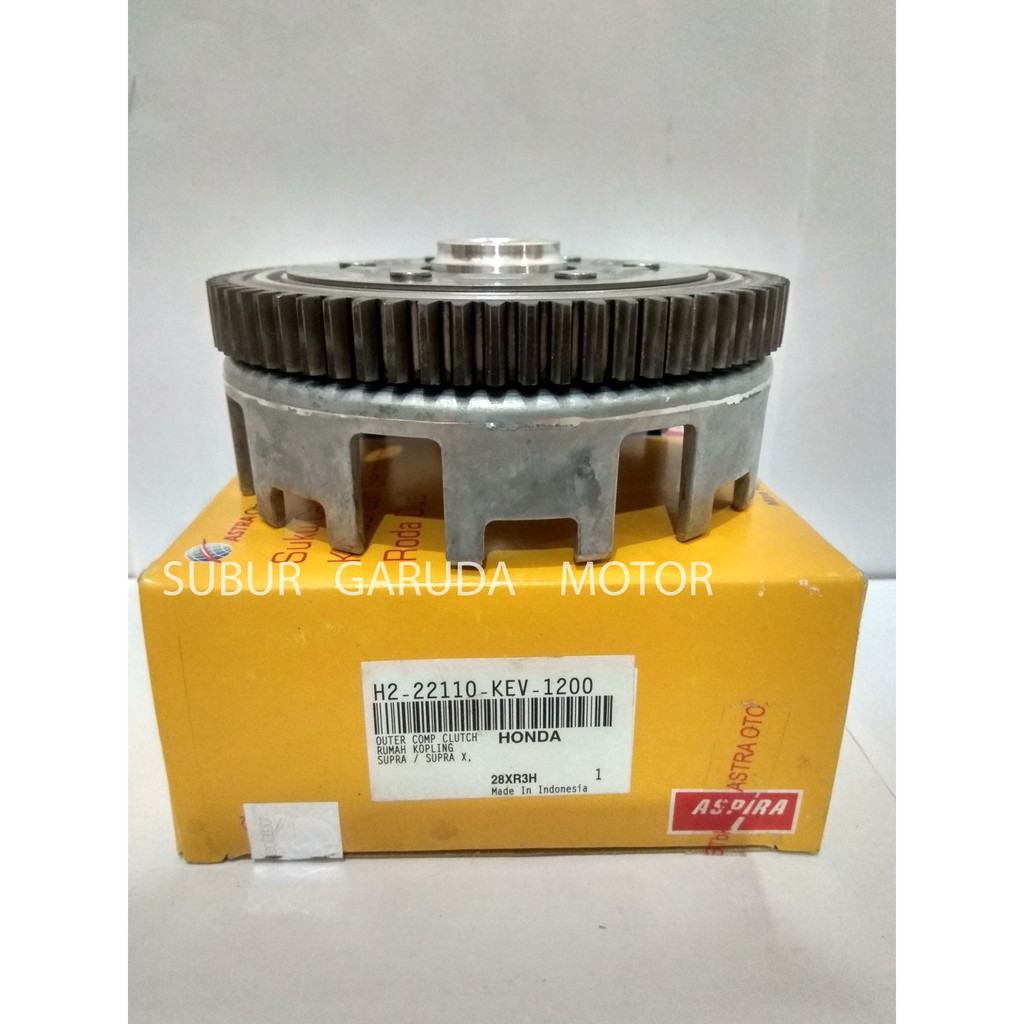 Jual RUMAH KOPLING SUPRA X 100 SUPRA FIT TIPE KEV MERK ASPIRA KUALITAS