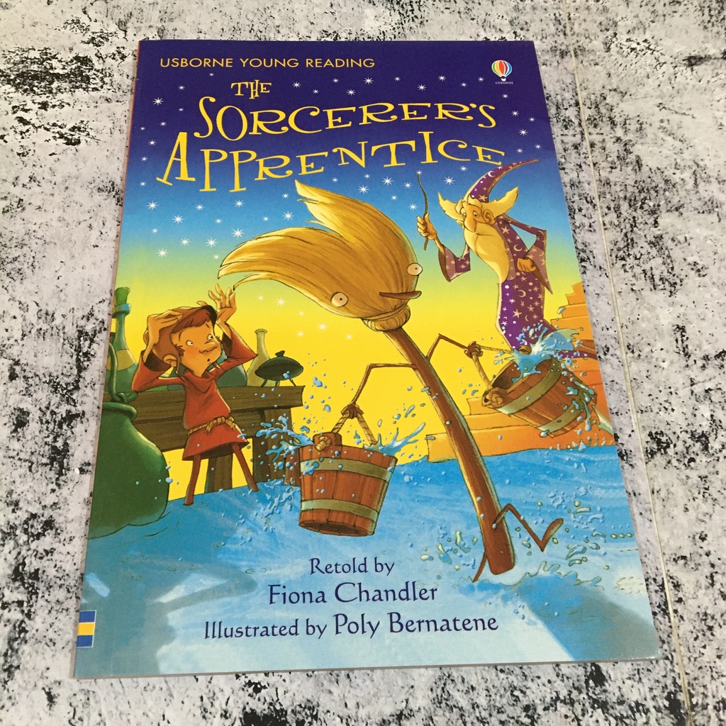 Jual usborne reprint 48 halaman the sorcerer's apprentice buku cerita