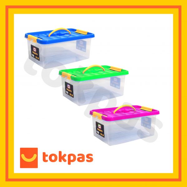 Jual Container Box Handle 10 Liter Practy SIP 129 CB 10 Plastik Shinpo [Cabang CIMANGGIS