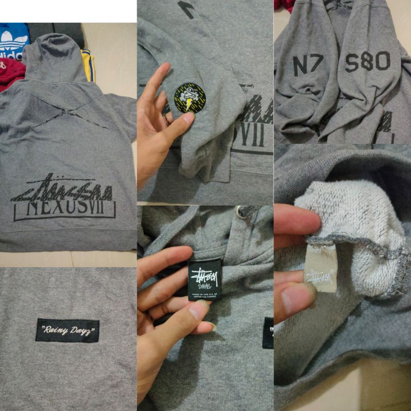 Jual HOODIE STUSSY X NEXUS Vii|HOODIE STUSSY SECOND ORIGINAL