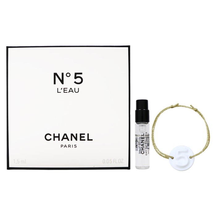 Jual Chanel No 5 L Eau Woman Parfum Wanita (Vial Set) | Shopee Indonesia